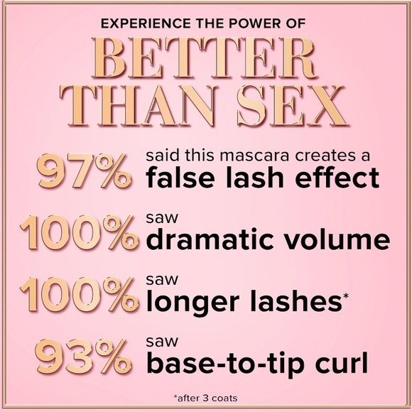 Too Faced Better Than Sex Volumizing & Lengthening Mascara 8ml - Picture 7 of 8